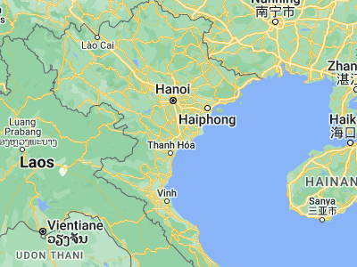 Map showing location of Ninh Bình (20.25389, 105.975)