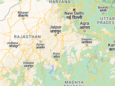 Map showing location of Niwai (26.36073, 75.91836)