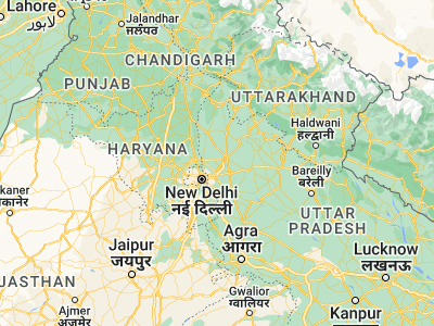 Map showing location of Niwāri (28.87647, 77.53677)