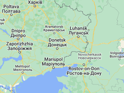Map showing location of Nizhnyaya Krynka (48.1135, 38.16064)