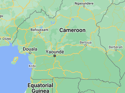 Map showing location of Nkoteng (4.51667, 12.03333)