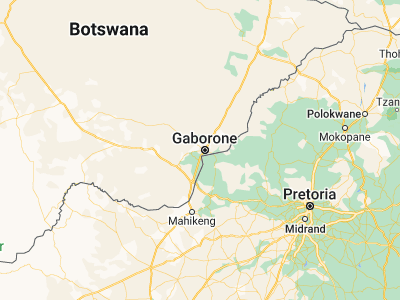 Map showing location of Nkoyaphiri (-24.63222, 25.83139)