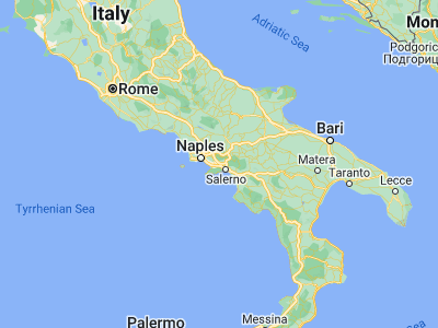 Map showing location of Nocera Inferiore (40.75221, 14.64014)