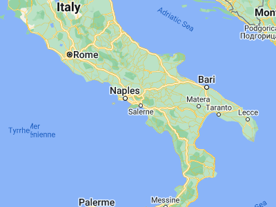 Map showing location of Nocera Superiore (40.74211, 14.67294)
