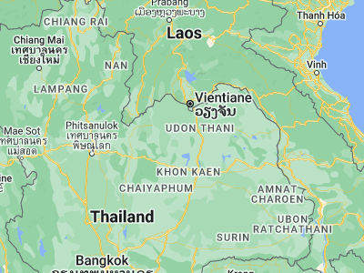Map showing location of Nong Bua Lamphu (17.20406, 102.44068)