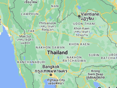 Map showing location of Nong Phai (15.99025, 101.06183)