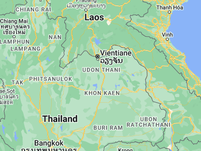 Map showing location of Nong Saeng (17.16739, 102.78081)