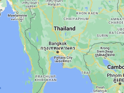 Map showing location of Nong Suea (14.13478, 100.82503)