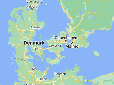 Map showing location of Nørre Hvalsø (55.60493, 11.85733)