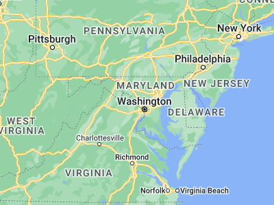 Map showing location of North Potomac (39.08289, -77.26498)