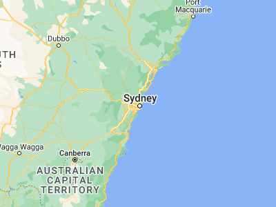 Map showing location of North Ryde (-33.79677, 151.12436)