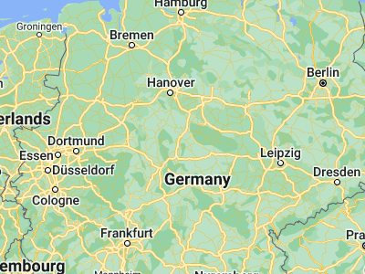 Map showing location of Northeim (51.70662, 9.99998)