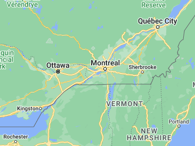 Map showing location of Notre-Dame-de-l'Île-Perrot (45.36678, -73.9325)