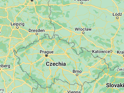 Map showing location of Nová Paka (50.49449, 15.51503)