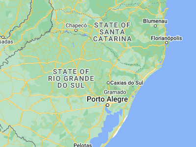 Map showing location of Nova Prata (-28.78389, -51.61)
