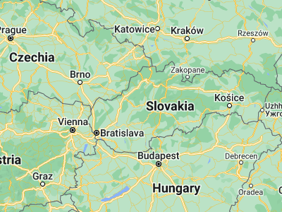 Map showing location of Nováky (48.71106, 18.53389)