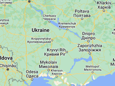 Map showing location of Novhorodka (48.36506, 32.65785)
