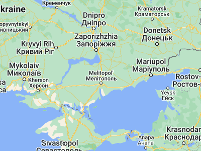 Map showing location of Novobohdanivka (47.08524, 35.32945)