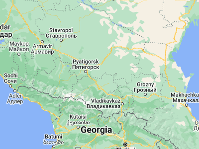 Map showing location of Novopavlovsk (43.96222, 43.63417)