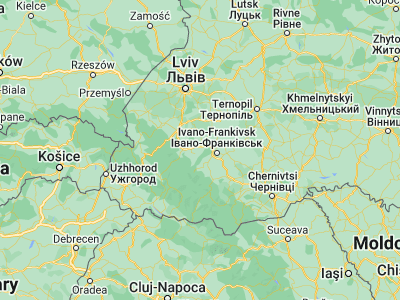 Map showing location of Novytsya (48.96345, 24.33542)