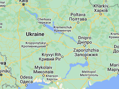 Map showing location of Novyy Starodub (48.5158, 33.17329)