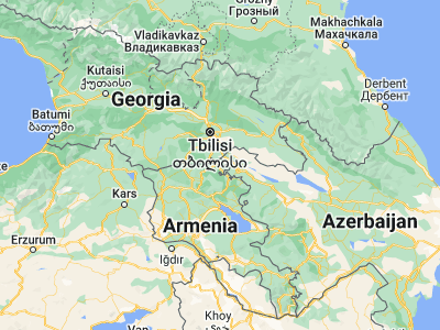 Map showing location of Noyemberyan (41.17244, 44.99917)