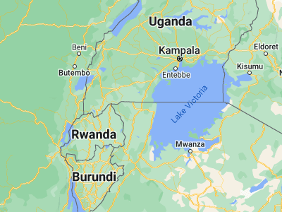 Map showing location of Nsunga (-1.14389, 31.39472)