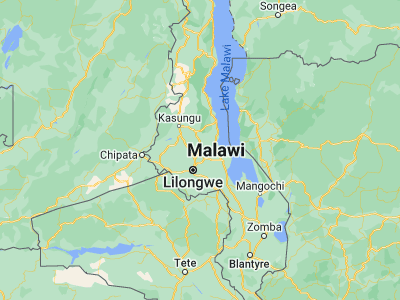 Map showing location of Ntchisi (-13.52775, 33.9149)