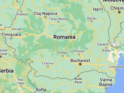 Map showing location of Nucşoara (45.33333, 24.78333)