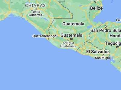 Map showing location of Nueva Concepción (14.2, -91.3)