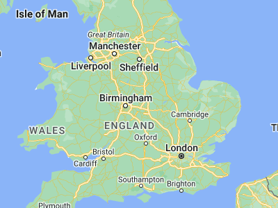Map showing location of Nuneaton (52.52323, -1.46523)