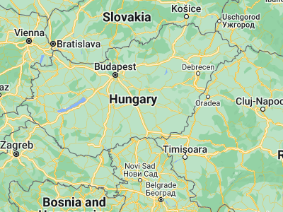 Map showing location of Nyárlőrinc (46.86017, 19.87836)