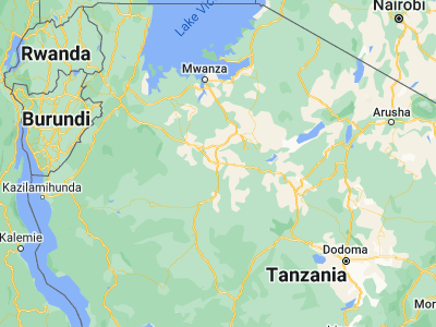 Map showing location of Nzega (-4.21667, 33.18333)