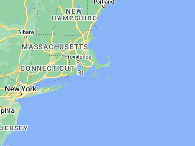 Map showing location of Oak Bluffs (41.45428, -70.56197)