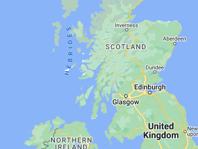 Map showing location of Oban (56.41269, -5.47062)