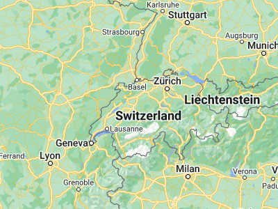 Map showing location of Oberburg (47.03774, 7.62652)