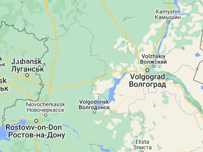 Map showing location of Oblivskaya (48.53616, 42.50138)
