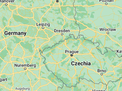 Map showing location of Obrnice (50.50498, 13.6954)