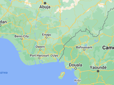 Map showing location of Obubra (6.07525, 8.32904)