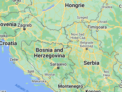 Map showing location of Obudovac (44.95214, 18.59869)