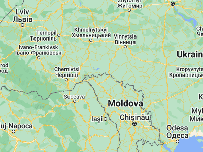 Map showing location of Ocniţa (48.38528, 27.43917)