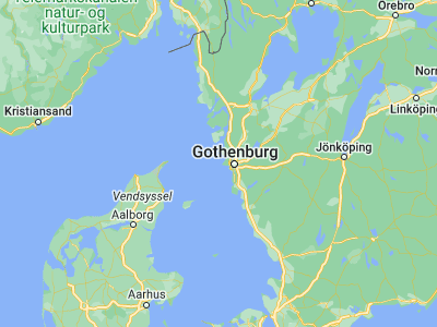 Map showing location of Öckerö (57.70814, 11.65585)
