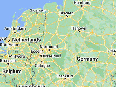 Map showing location of Oelde (51.8289, 8.14724)