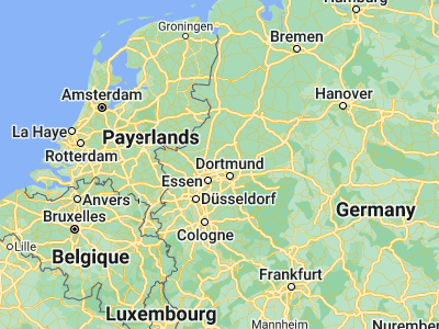 Map showing location of Oer-Erkenschwick (51.64198, 7.26451)