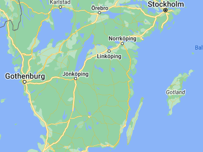 Map showing location of Österbymo (57.82465, 15.27357)
