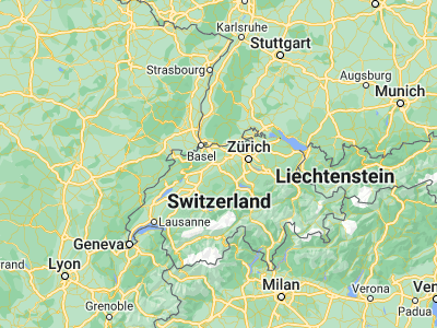 Map showing location of Oftringen (47.31382, 7.92533)