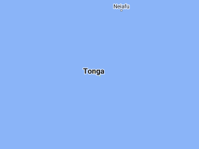 Map showing location of ‘Ohonua (-21.33333, -174.95)