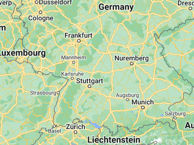 Map showing location of Öhringen (49.19884, 9.5072)