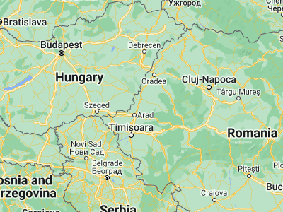 Map showing location of Olari (46.38333, 21.55)