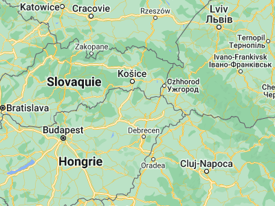 Map showing location of Olaszliszka (48.25, 21.43333)